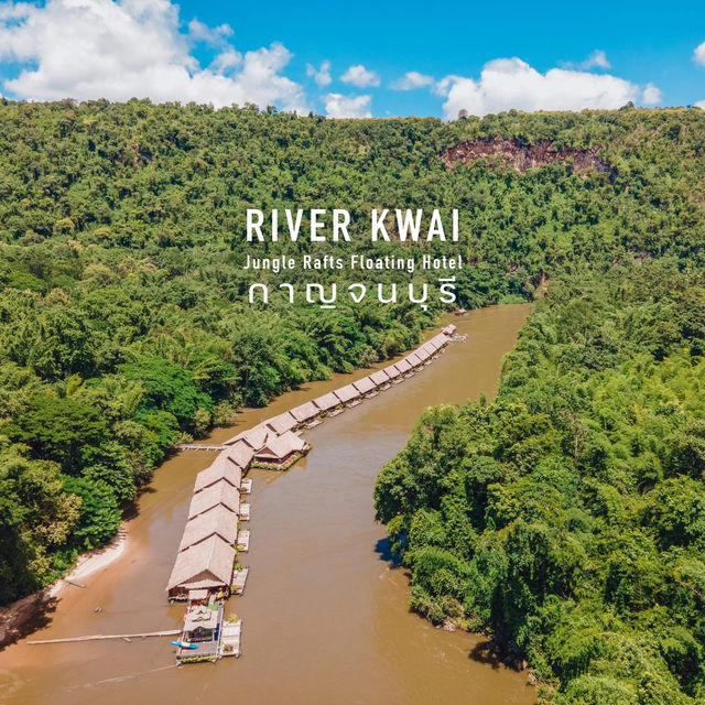 River Kwai Jungle Rafts Floating Hotel 