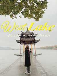 ทะเลสาบซีหู (West Lake) เดือนธันวาคม