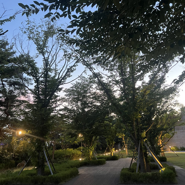 라한셀렉트 앞 산책코스💚 보문호 둘레길 야외데이트 추천