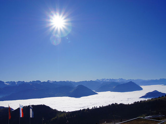 🏞️ Breathtaking Views from the Top of Mount Rigi