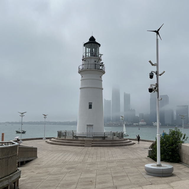 🌊 Qingdao Port: Two Faces, One City 💙✨