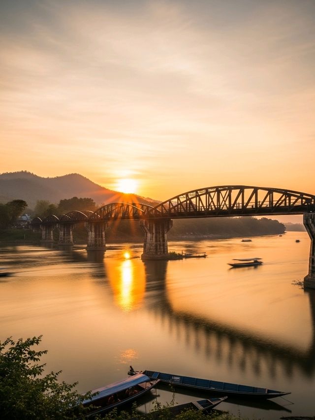 สะพานข้ามแม่น้ำแคว ประวัติศาสตร์ยาวนานสมัยสงคราม