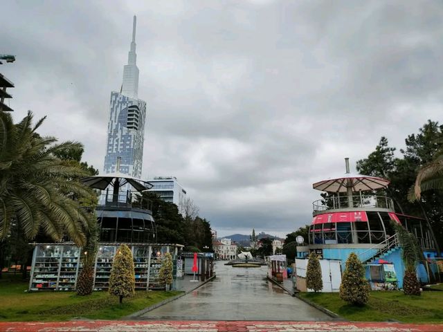 Coastal Cruising at Batumi Boulevard