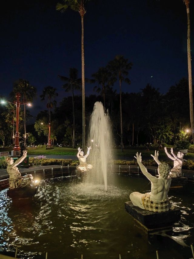 Mystical Night Stroll through Nusa Dua