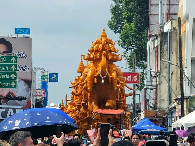 แห่เทียนอุบลราชธานี 2568 จ.อุบลราชธานี