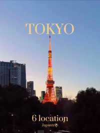 6 Location Tokyo ⛩️