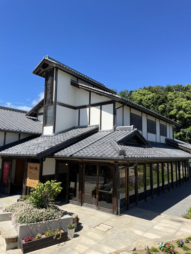 【小豆島】  日本映画、文学のテーマパーク  1500本のひまわり