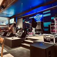slightly different from hard rock cafe experiences