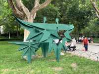 🌿 Wenbo Park — A Green Pause Beside Henan Museum