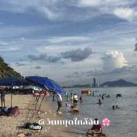 👙🫶🏻🩴✨👒หาดบางแสน น้ำใสๆ ชลบุรี🛟🏝️🏖️🌊