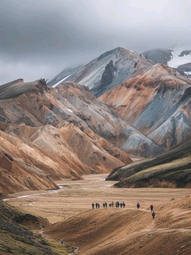 “The Painted Mountains of Fire and Steam” “The Painted Mountains of Fire and Steam”