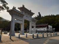 Po Lin (Precious Lotus) Monastery - One of the major attractions at Ngong Ping on Lantau Island