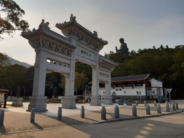 Po Lin (Precious Lotus) Monastery - One of the major attractions at Ngong Ping on Lantau Island
