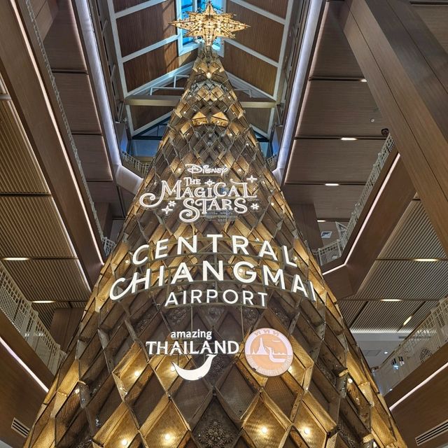 พิกัด : ถ่ายรูปต้นคริสต์มาส ทำจากไม้ไผ่+งานจักสาน