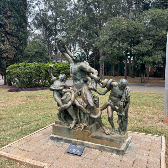 Lovely park in São Paulo 