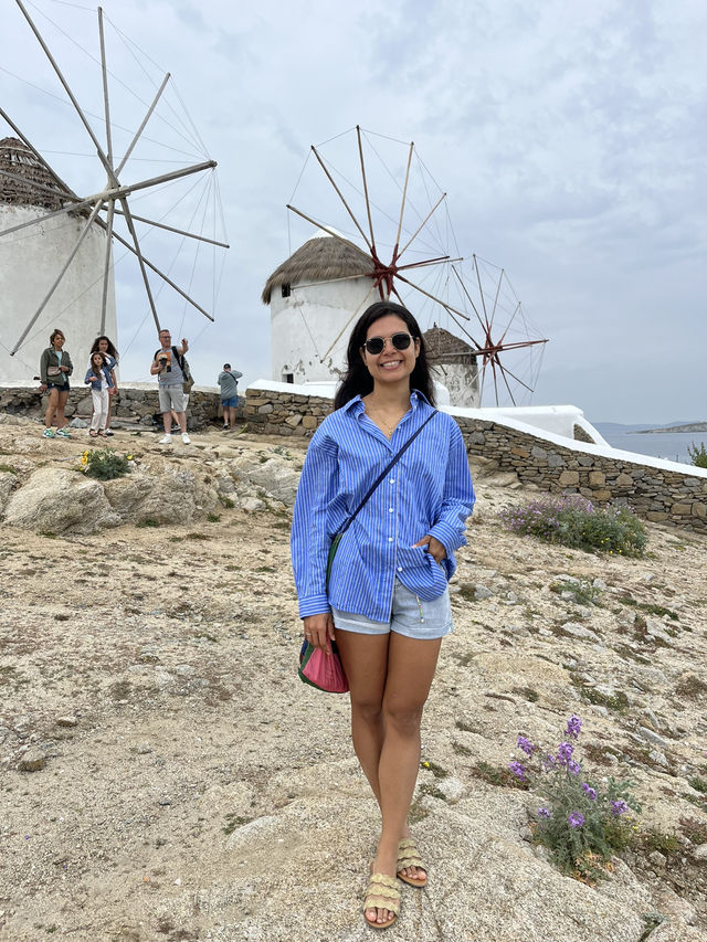 Mykonos windmills 
