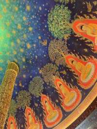 天井に広がる宇宙🪐✨🇹🇭バンコクの寺院【ワット・パークナム】