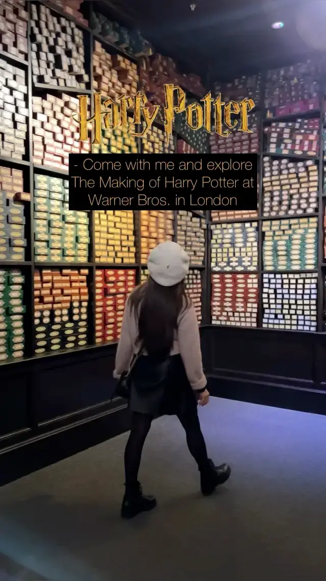 Explore the Harry Potter studios with me