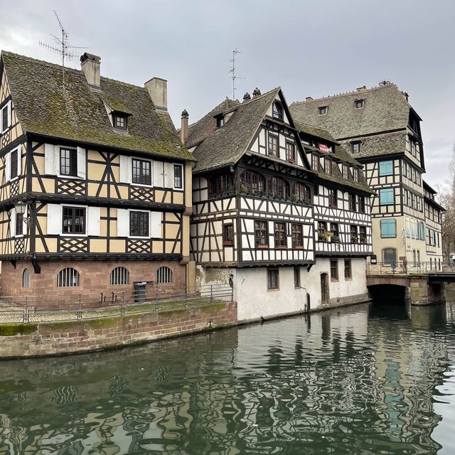 The picturesque houses of Strasbourg