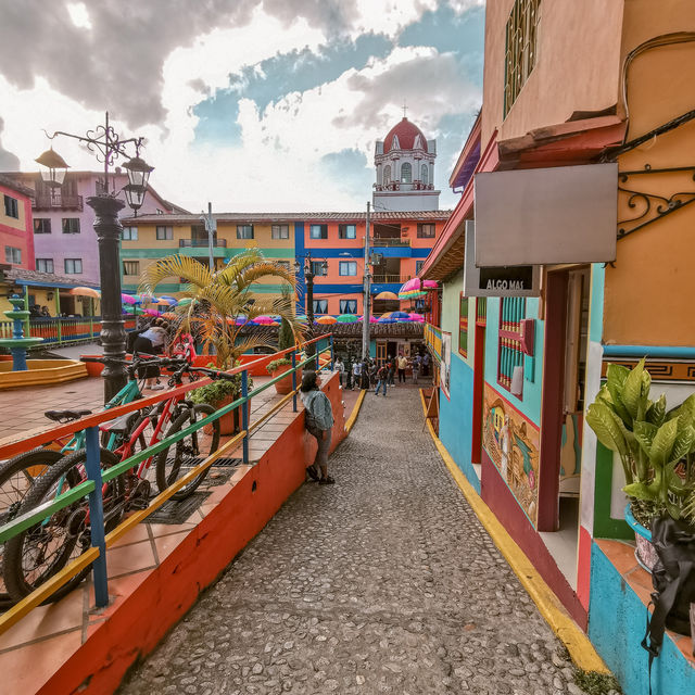 Colombia's most colorful town Guatape
