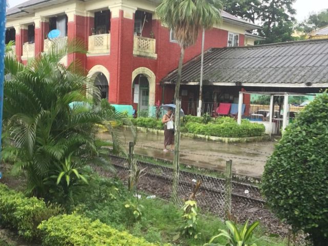 🚂Yangon circular train🇲🇲