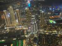 Burj Khalifa At The Top - at night 😍