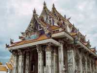 The hero characters pagoda in Bangkok 