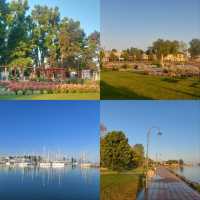 Beautiful Promenade in Siófok Day and Night