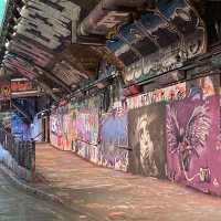 London🇬🇧Vibrant Vibes and Urban Art: Exploring Waterloo’s Graffiti Tunnel🎨 