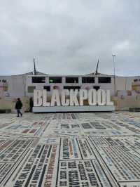 Letters Underfoot, Light Overhead: My Blackpool Promenade Moment