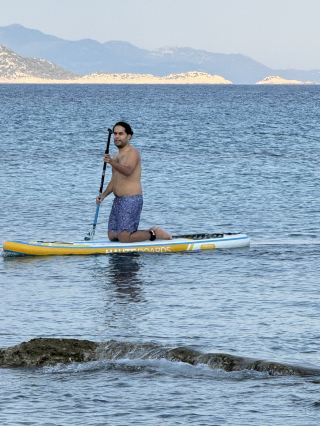 Катание на сапбордах и плавание на пляже Геренлик 🏄‍♂️🌊☀️