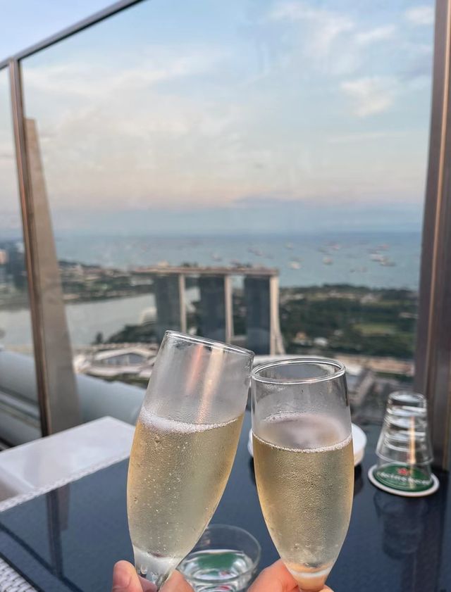 When you come to Singapore, you must experience the Rooftop Infinity pool.