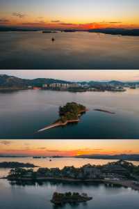 千島湖的水上行宮，間間皆是湖景房