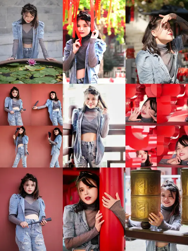 Portrait shooting at Nanjing Pilu Temple (Close-up chapter)