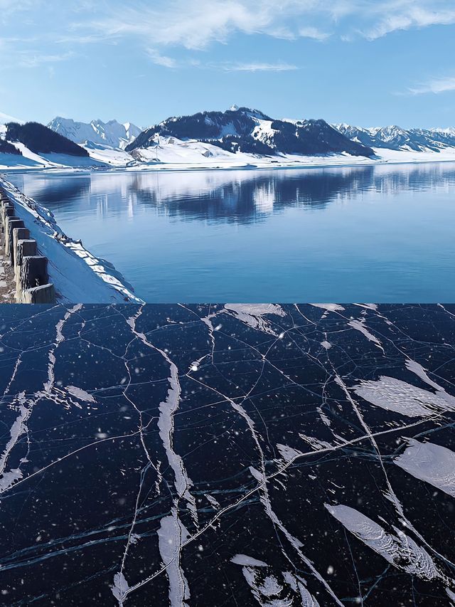 賽裡木湖藍冰日出日落：攝影愛好者的天堂！