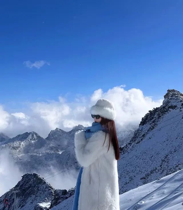 다구 빙하, 이곳은 '천국의 눈'이라고 불리는 곳입니다