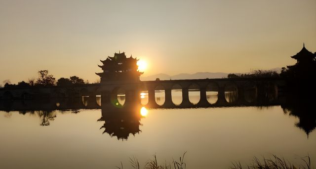 早春滇東南 溢彩天地間（五）：建水十七孔橋