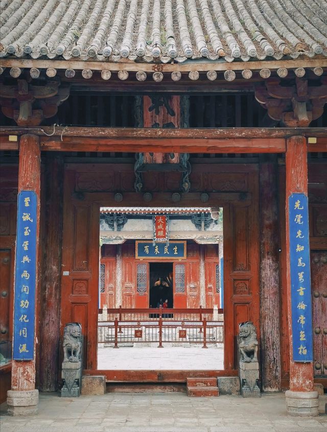細品韓城，藏在巷子裡的陝西第一文廟