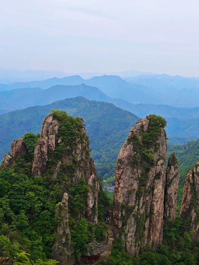 金華浦江仙華山，徒步爬山，體驗自然之美一覽眾山小！