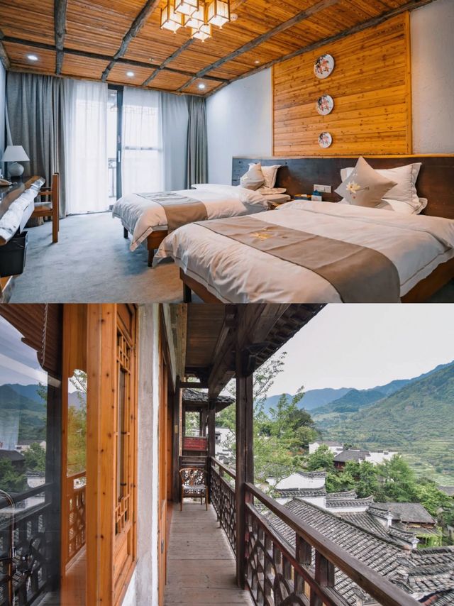 晒秋進行時來婺源篁嶺、住進崖上古村
