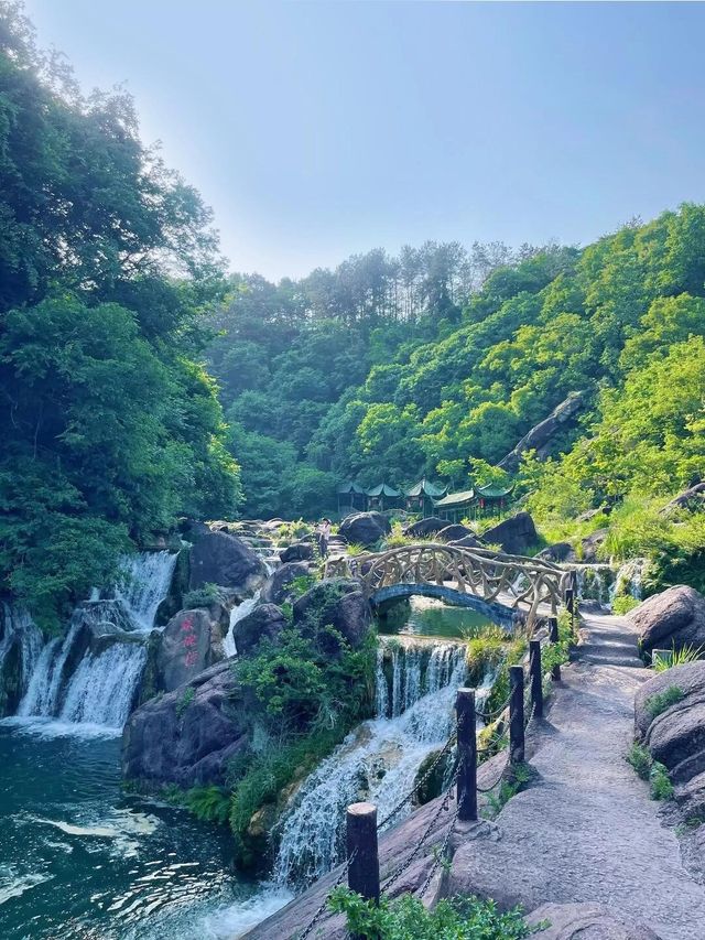 京山小九寨遊玩攻略。
