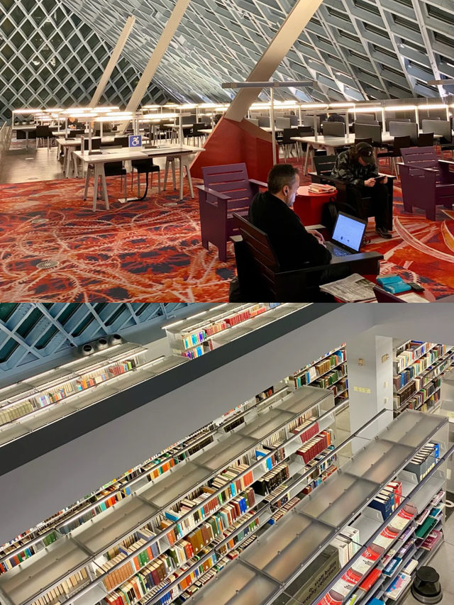 打卡｜西雅圖中央圖書館。