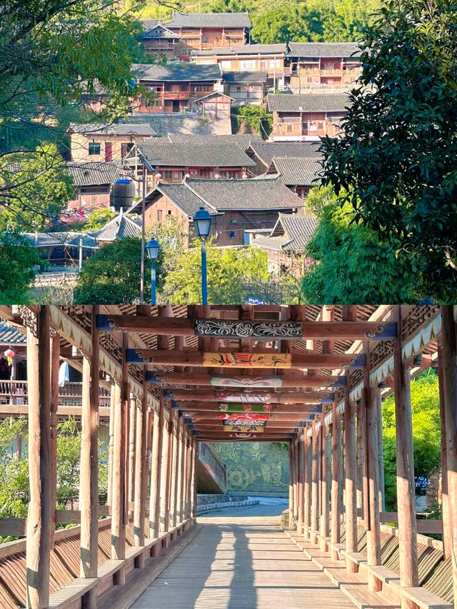 黔東南隱秘寶藏烏羊麻桃花島，靜享世外桃源風光。