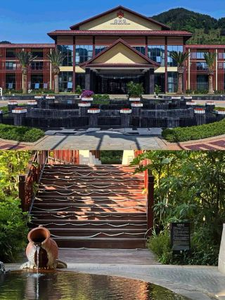 A hidden gem hot spring hotel near Guiyang.