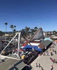 『Santa Cruz Boardwalk 』夏日海邊樂園。