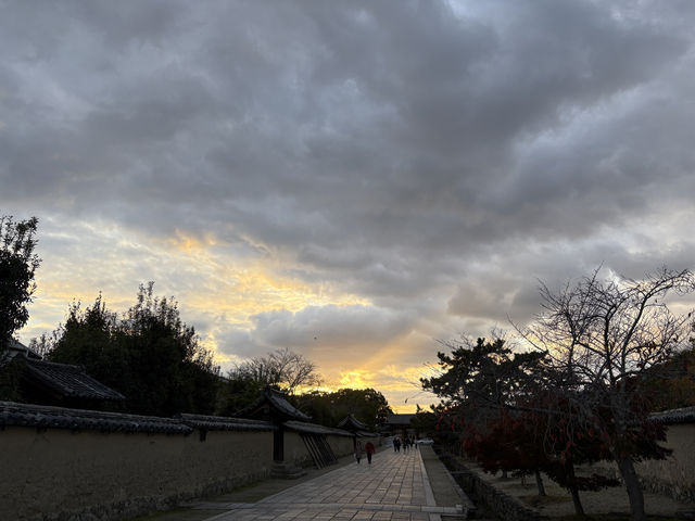 法隆寺——奈良的世界文化遺產。