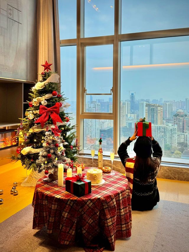 成都！太古里上空！！聖誕氛圍好浪漫