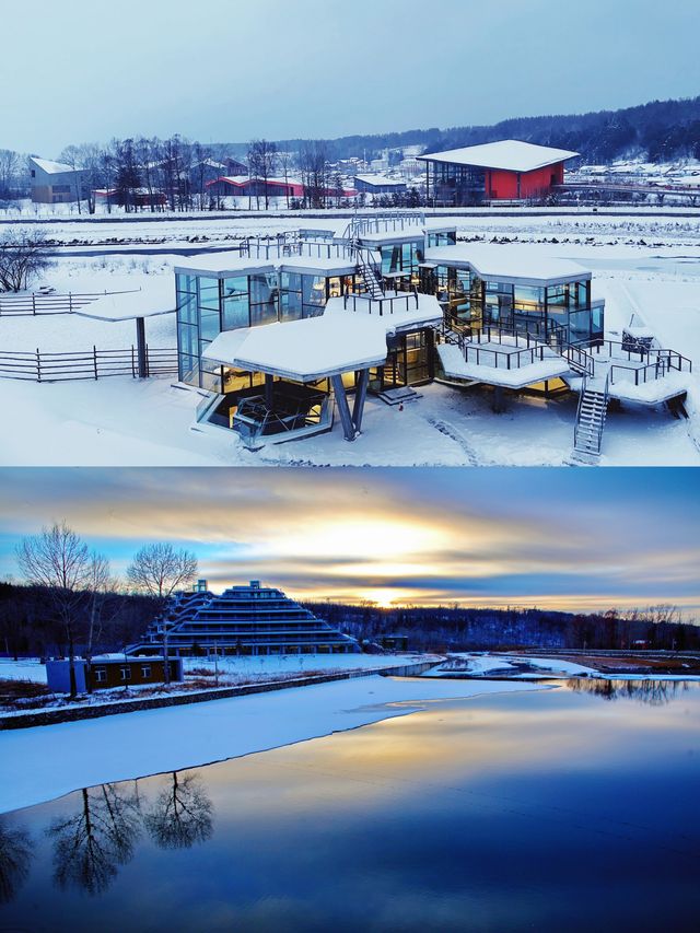 來長白山下！躺著泡私湯住進小鹿酒店
