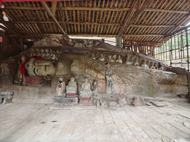 四川.樂至縣.睏佛寺摩崖造像