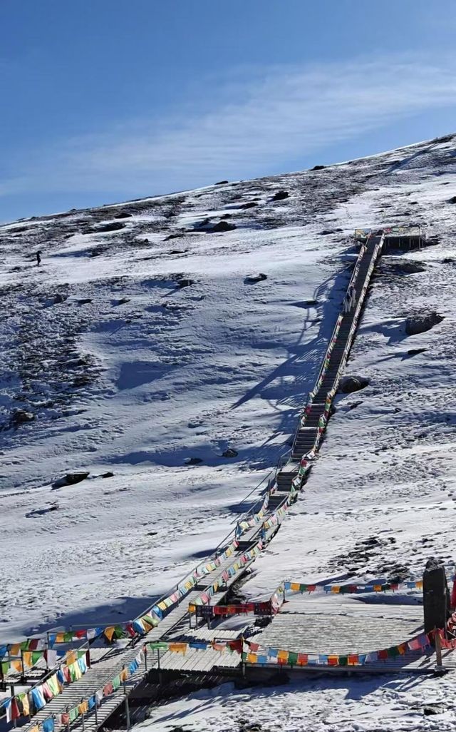 張掖巴爾斯雪山攻略